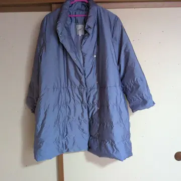 CROCODILE 연보라 다운 롱 코트 LL