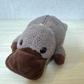 푹신푹신 오리너구리 봉제인형 펜 케이스 소품함 파우치