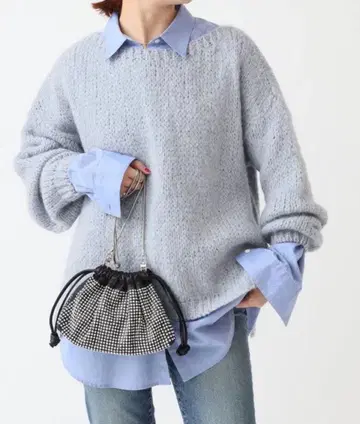 TRICOTS JEAN MARC 별주 보트넥 슬릿 풀오버