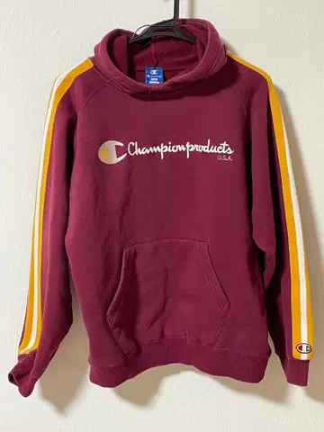 90s 구제 의류 Champion 버건디 후드티 챔피온 일본제