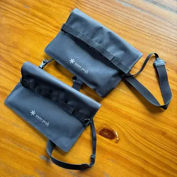 스노우피크 방수 사코슈 블랙