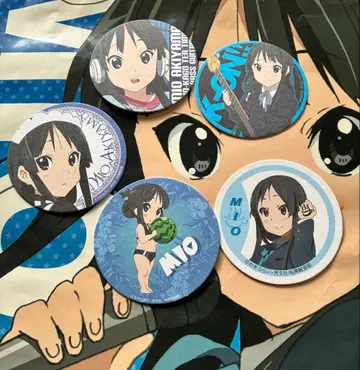 케이온! 원형 코스터 아키야마 미오