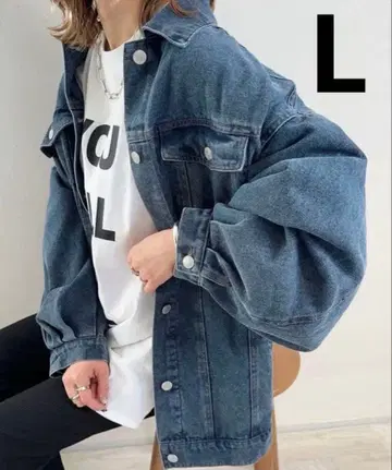 새상품 mayo ema 데님 자켓 시마무라 L