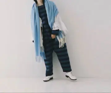 네스트로브 리사이클 울 보더 팬츠