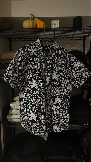 VANS 하와이안 셔츠 꽃무늬