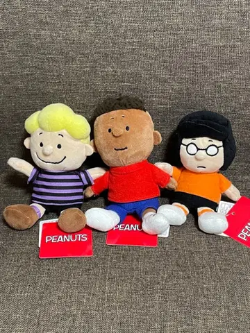 스누피 미니 프렌즈 봉제 인형 3개 세트 나카지마 레어