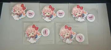 두근두근 문예부 첫 구매 혜택 캐릭터 스탠드 5개 세트