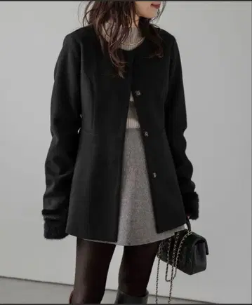 2way 페플럼 코트