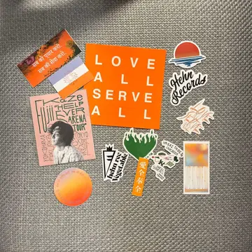 후지이 카제 HELP EVER ARENA TOUR 스티커 세트