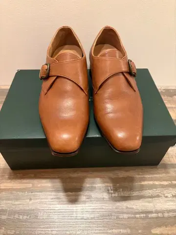 ZUCCOTTO 몽크 스트랩 시크릿 가죽 신발