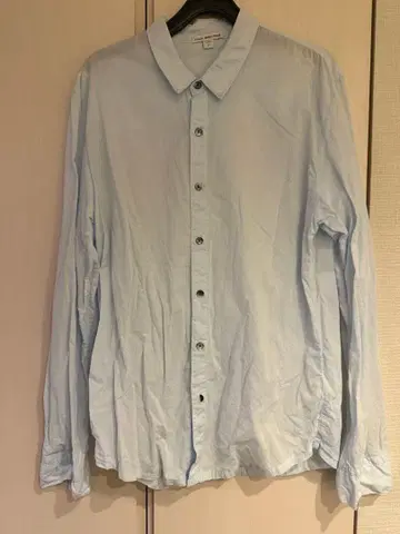 JAMES PERSE 라이트 블루 긴팔 셔츠 사이즈 0