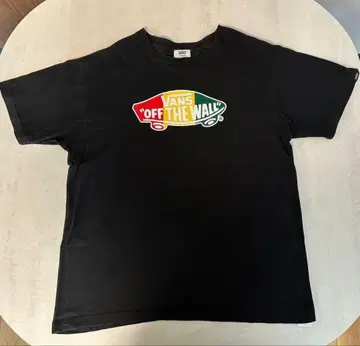 VINTAGE VANS RASTA LOGO SKATEBOARDS T