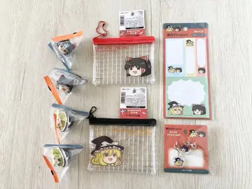 동방project 참 메모지 미니 클리어 파우치 미니 인테리어 피규어