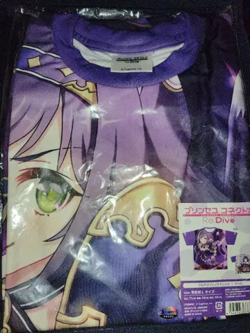 프린세스 커넥트 캐루 풀 그래픽 T셔츠