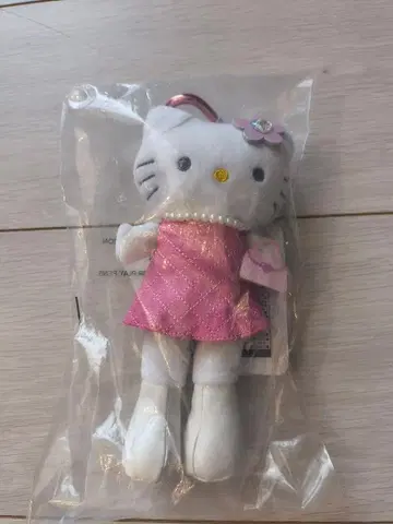 헬로키티 스타일업 마스코트 핑크 퀼트 티씨피