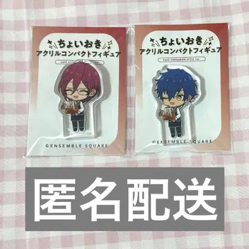 앙스타 사자나미 쥰 사에구사 이바라 쪼이오키 아크릴 피규어 카페 시나몬