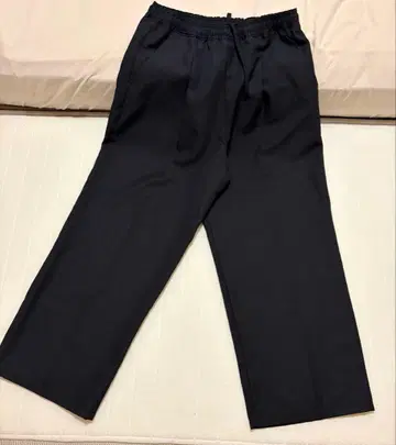 [ 완판템 ] 와이드 실루엣 스타프레 트윌 이지 슬랙스 L 사이즈