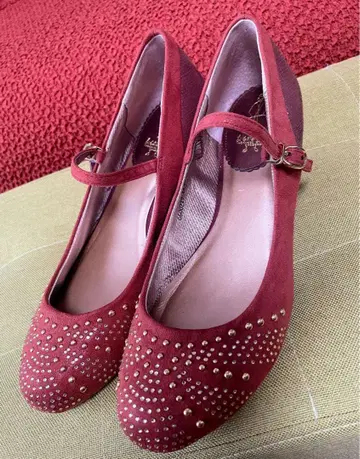 [ 키다리 아저씨 웨지 스트랩 펌프스 ]