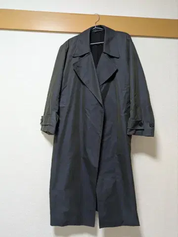 UNIQLO U 트렌치코트 다크 그레이