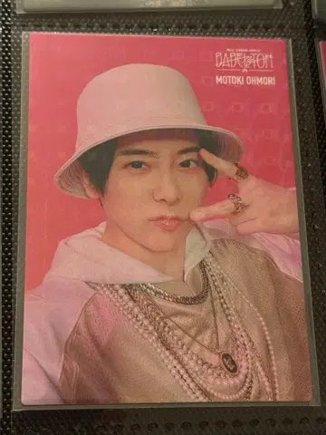 Mrs. GREEN APPLE 오오모리 모토키 레어 포토 카드 바벨탑