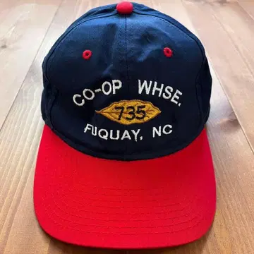 데드스탁 USA 기업 로고 90s 빈티지 캡 3톤 색상