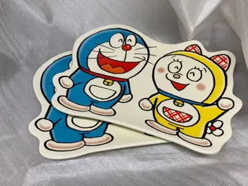 [ 미사용 새상품 ] 스튜디오 클립 도라에몽 다이컷 플레이트 2장 세트