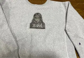 X-GIRL 챔피온 콜라보 맨투맨 리버스 M