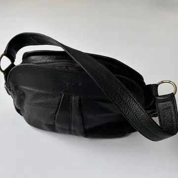 새상품급 agnes b. VOYAGE 애니에스 숄더백 가죽