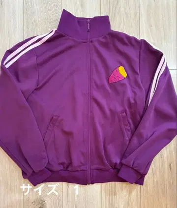 푸뉴즈 보라색 고구마 자수 저지