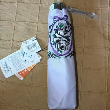ANNA SUI 꽃무늬 자수 접이식 우산 우천 겸용