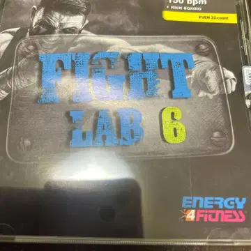최신 피트니스 CD FIGHT LAB 6 킥복싱 CD