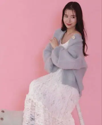 MAISON MARBLE Melty Mohair Cardigan