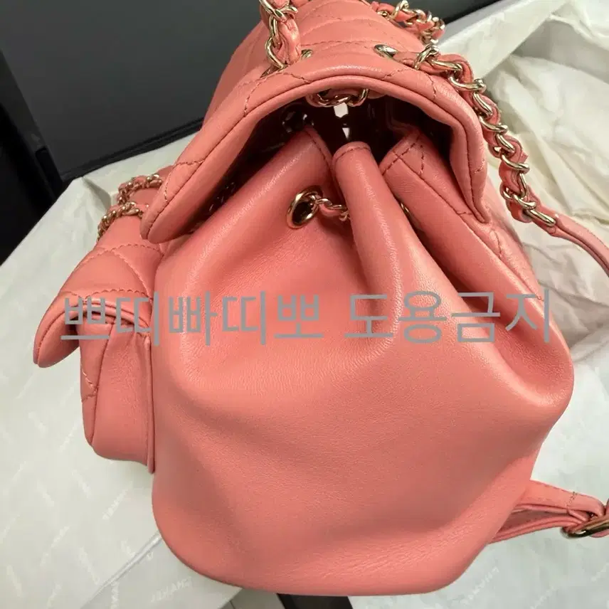 샤넬 듀마백팩 원포켓 핑크 사진 3