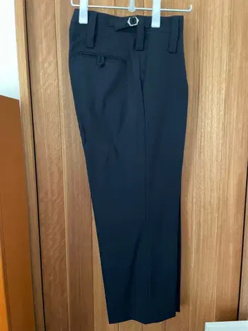 어반 리서치 네이비 슬랙스 스트레이트 와이드 팬츠