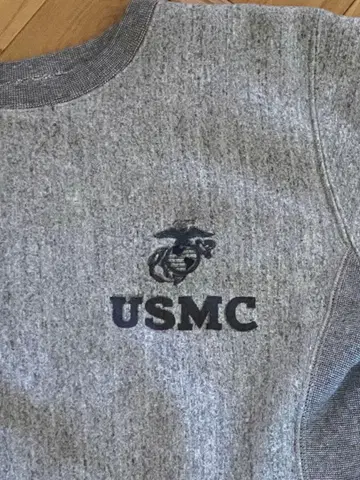 USMC 챔피온 champion reverse weave 그레이 L