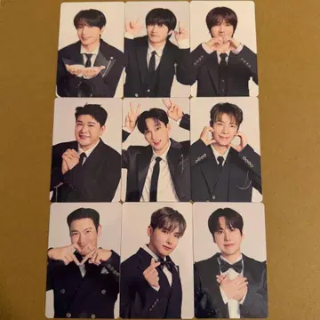 SUPER JUNIOR 트레이딩 카드 9종 유부면 스파쇼 스주