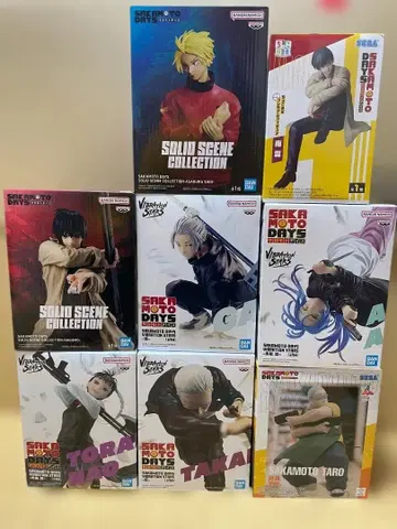 SAKAMOTO DAYS 사카모토 데이즈 프라이스 피규어 8종 세트