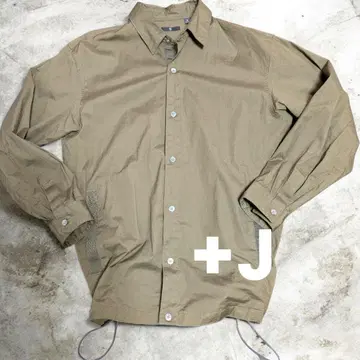 유니클로+J 셔츠 자켓 드로 코드 부착 사이즈 M