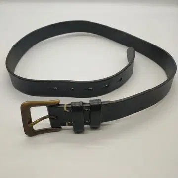 새상품급 WAREHOUSE & CO 웨어하우스 가죽 벨트 블랙 일본산