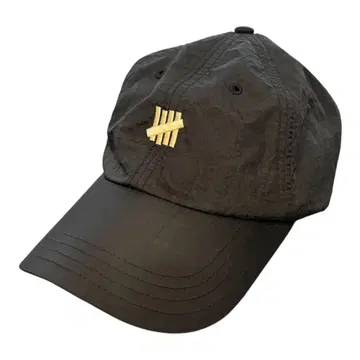UNDEFEATED 블랙 나일론 베이스볼 캡
