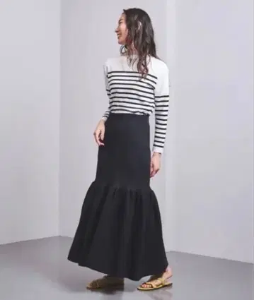 UNITED ARROWS 플레어 롱 스커트 CFCL