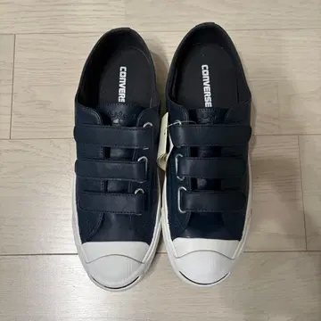 [택 포함 새상품] CONVERSE 잭퍼셀 네이비 벨크로 28cm