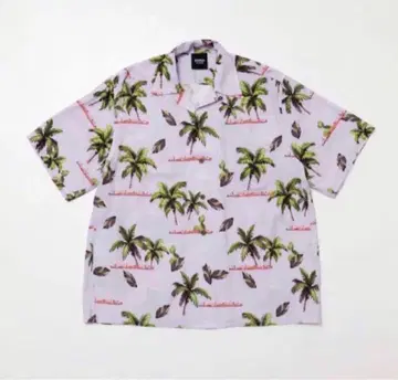 후지이 카제 Feelin' Aloha 아로하 셔츠 L 사이즈