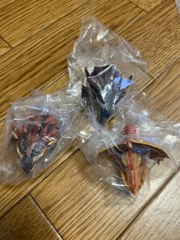 몬스터 헌터 제일복권 C상 몬스터 헤드 마그넷 3개 세트