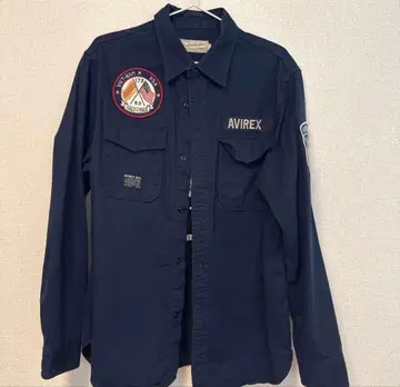 AVIREX 셔츠 네이비
