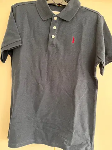 East Boy 네이비 피케 셔츠 반팔