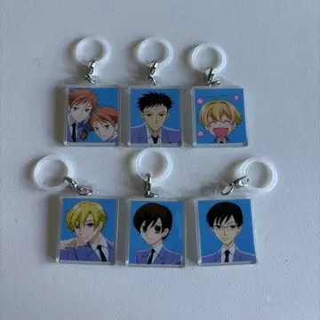 오란고교 호스트부 플랫 메지루시 액세서리 6종 세트