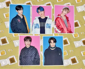 TXT Blue Hour 유니버셜 혜택 포토 카드 5장 세트