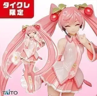 [타이클레 한정판] 벚꽃 미쿠 피규어 2021ver.