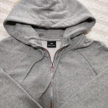 폴 스미스 그레이 풀 집업 후드티